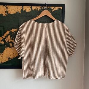 Black Crane box top, size XS